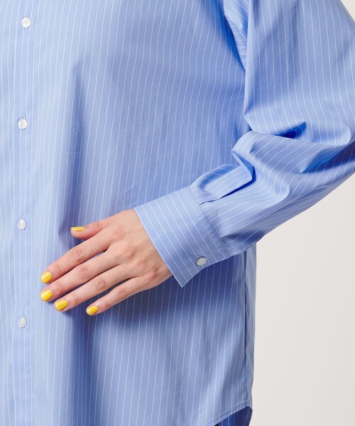 BEAUTY&YOUTH UNITED ARROWS(ビューティーアンドユースユナイテッドアローズ)の「【WEB限定】ストライプ レギュラーカラー シャツ(シャツ/ブラウス・レディース・コバルトブルー/ライトブルー/ホワイト・FREE)」の20枚目の写真