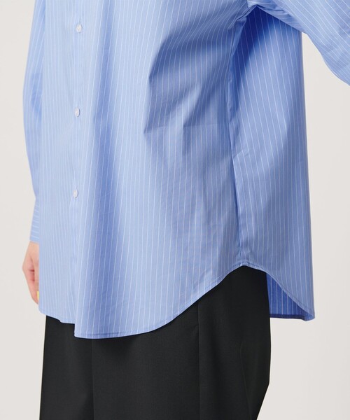 BEAUTY&YOUTH UNITED ARROWS(ビューティーアンドユースユナイテッドアローズ)の「【WEB限定】ストライプ レギュラーカラー シャツ(シャツ/ブラウス・レディース・コバルトブルー/ライトブルー/ホワイト・FREE)」の21枚目の写真