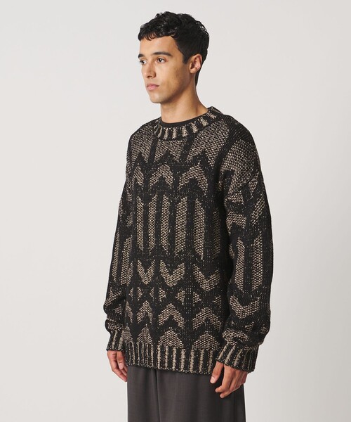 LOEFF(ロエフ)の「<LOEFF>MURAL ジャガード ニット プルオーバー(ニット/セーター・レディース・ベージュ・0/2)」の10枚目の写真