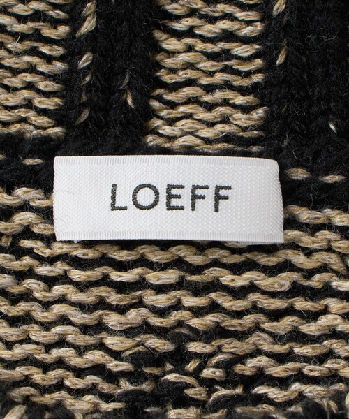 LOEFF(ロエフ)の「<LOEFF>MURAL ジャガード ニット プルオーバー(ニット/セーター・レディース・ベージュ・0/2)」の19枚目の写真
