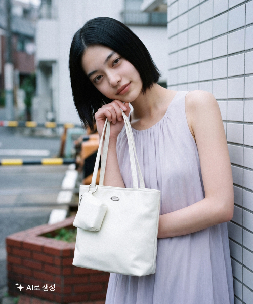 MASMARULEZ（マスマルールズ）の「[INT] [Pouch Set] Lena shoulder bag_Cloud white（ショルダーバッグ・レディース・その他・FREE）」の2枚目の写真