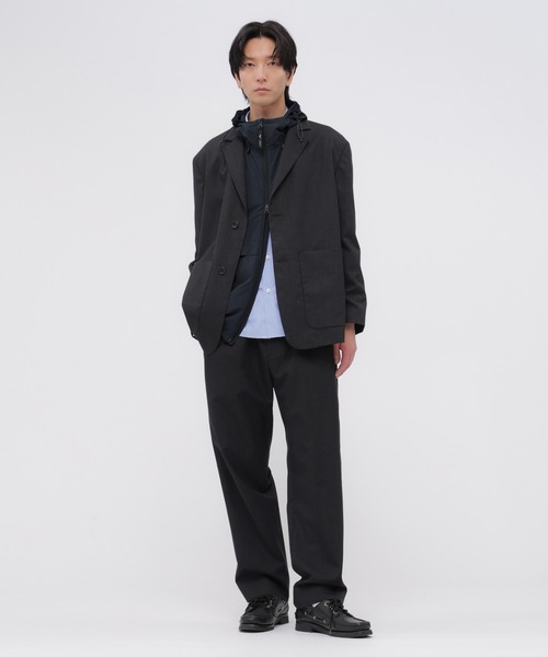 MARGARET HOWELL(マーガレットハウエル)の「MUTED WOOL CHECK(その他パンツ・メンズ・チャコール・LARGE/MEDIUM/SMALL)」の2枚目の写真