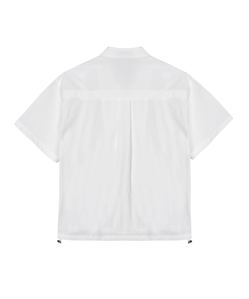 NICK&NICOLE（ニックアンドニコール）の「STAND SHORT WINDBREAKER_IVORY（ブルゾン・レディース・その他・MEDIUM/LARGE）」の2枚目の写真