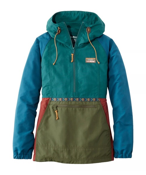 L.L.Bean（エルエルビーン）の「マウンテン・クラシック・アノラック、マルチカラー 米国フィット・プチ（マウンテンパーカー・レディース・ホワイト系その他/グリーン系その他・LARGE/SMALL/MEDIUM/X-SMALL）」の17枚目の写真