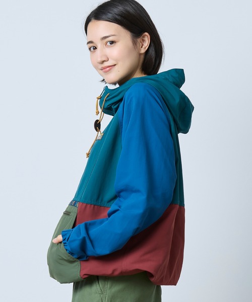 L.L.Bean（エルエルビーン）の「マウンテン・クラシック・アノラック、マルチカラー 米国フィット・プチ（マウンテンパーカー・レディース・ホワイト系その他/グリーン系その他・LARGE/SMALL/MEDIUM/X-SMALL）」の8枚目の写真