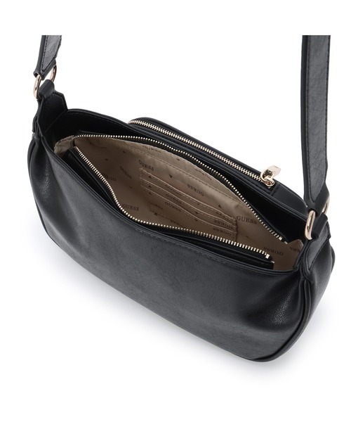 Guess（ゲス）の「BRONNA Shoulder Bag ハンドバッグ ショルダーバッグ（ハンドバッグ・レディース・ブラック・ONE SIZE）」の9枚目の写真