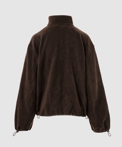 CECILIE BAHNSEN(セシリー バンセン)の「HALF ZIP ANORAK WITH DRAWSTRINGS(その他アウター・レディース・ブラウン・8/6)」の4枚目の写真