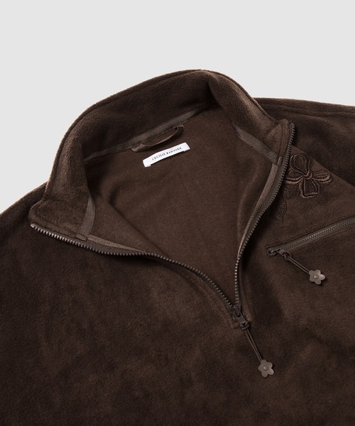 CECILIE BAHNSEN(セシリー バンセン)の「HALF ZIP ANORAK WITH DRAWSTRINGS(その他アウター・レディース・ブラウン・8/6)」の6枚目の写真