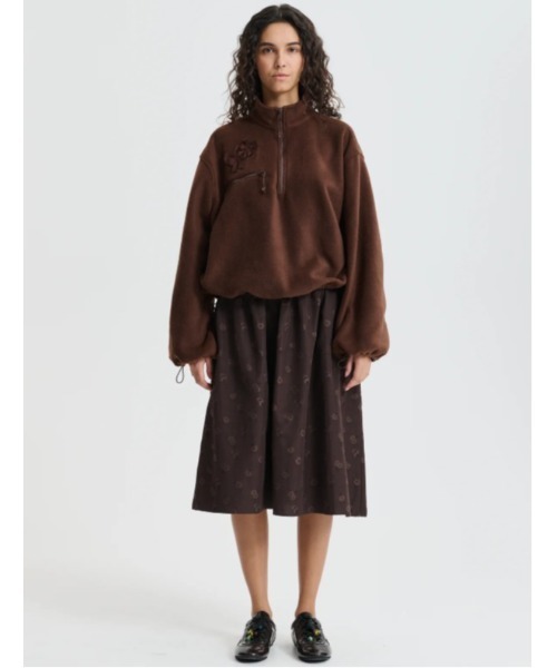 CECILIE BAHNSEN(セシリー バンセン)の「HALF ZIP ANORAK WITH DRAWSTRINGS(その他アウター・レディース・ブラウン・8/6)」の3枚目の写真