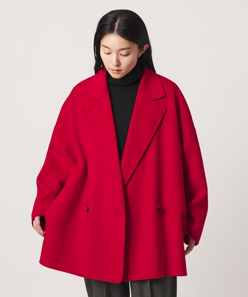 MARW UNITED ARROWS（マルゥ ユナイテッドアローズ）の「＜MARW UNITED ARROWS＞リバー ミドル丈 コート（その他アウター・レディース・ブラック/レッド/ダークグレー/ネイビー・36/38/34）」の15枚目の写真
