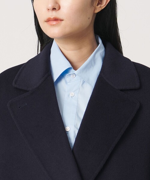 MARW UNITED ARROWS（マルゥ ユナイテッドアローズ）の「＜MARW UNITED ARROWS＞リバー ミドル丈 コート（その他アウター・レディース・ブラック/レッド/ダークグレー/ネイビー・36/38/34）」の22枚目の写真
