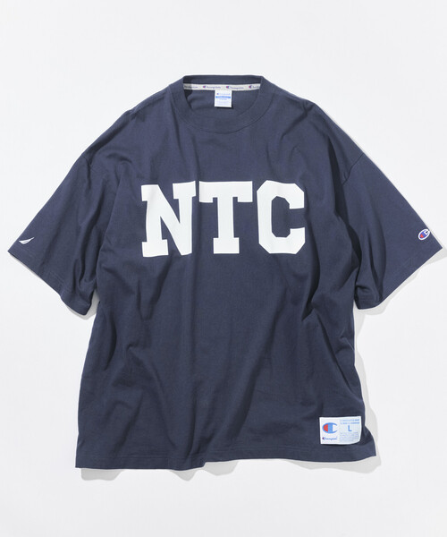 Champion(チャンピオン)の「NAUTICA/ノーティカ Champion × NAUTICA NTC heavyweight T-shirt(Tシャツ/カットソー・メンズ・ブラック/ネイビー/ホワイト/グレー・X-LARGE/XX-LARGE/MEDIUM/LARGE)」の4枚目の写真