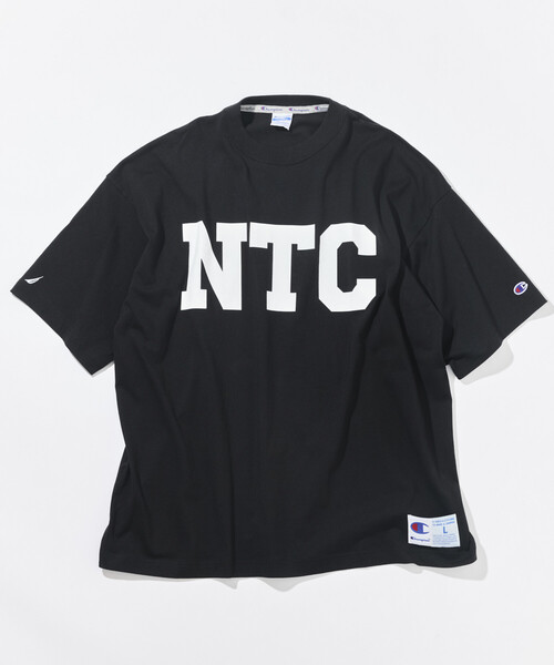 Champion(チャンピオン)の「NAUTICA/ノーティカ Champion × NAUTICA NTC heavyweight T-shirt(Tシャツ/カットソー・メンズ・ブラック/ネイビー/ホワイト/グレー・X-LARGE/XX-LARGE/MEDIUM/LARGE)」の1枚目の写真