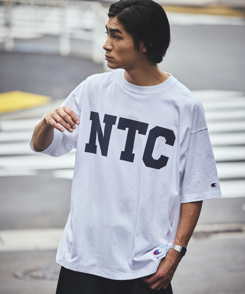 Champion(チャンピオン)の「NAUTICA/ノーティカ Champion × NAUTICA NTC heavyweight T-shirt(Tシャツ/カットソー・メンズ・ブラック/ネイビー/ホワイト/グレー・X-LARGE/XX-LARGE/MEDIUM/LARGE)」の6枚目の写真
