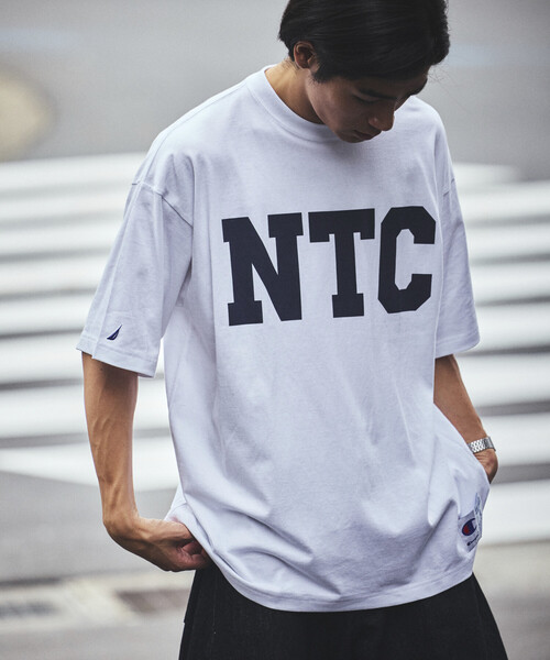 Champion(チャンピオン)の「NAUTICA/ノーティカ Champion × NAUTICA NTC heavyweight T-shirt(Tシャツ/カットソー・メンズ・ブラック/ネイビー/ホワイト/グレー・X-LARGE/XX-LARGE/MEDIUM/LARGE)」の7枚目の写真