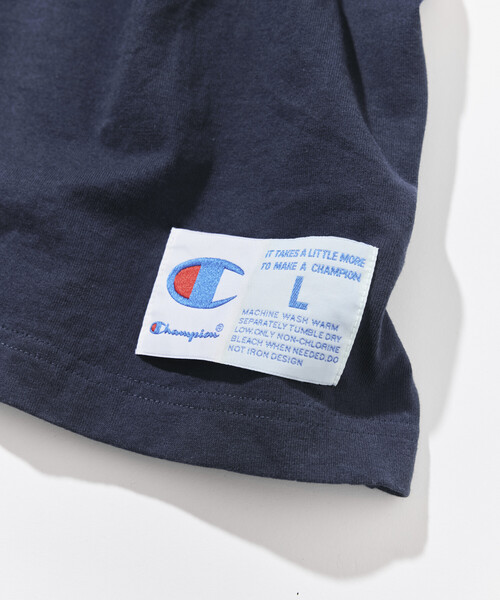 Champion(チャンピオン)の「NAUTICA/ノーティカ Champion × NAUTICA NTC heavyweight T-shirt(Tシャツ/カットソー・メンズ・ブラック/ネイビー/ホワイト/グレー・X-LARGE/XX-LARGE/MEDIUM/LARGE)」の19枚目の写真