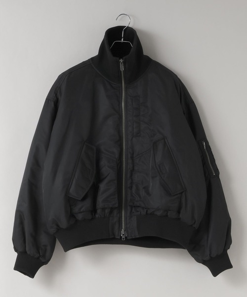 LOWRYS FARM（ローリーズファーム）の「【LFM(U)】ハイネックショートＭＡ－１　 1069600（MA-1・メンズ・カーキ/ブラック・LARGE/MEDIUM）」の17枚目の写真