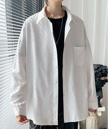 DSビッグシルエットレギュラーカラーシャツ