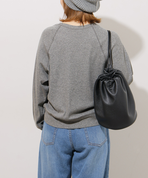JOURNAL STANDARD relume(ジャーナルスタンダード レリューム)の「強撚コットンフライスロンTEE(Tシャツ/カットソー・レディース・ホワイト/ライトグレー/ブラック/ブラウン・FREE)」の18枚目の写真