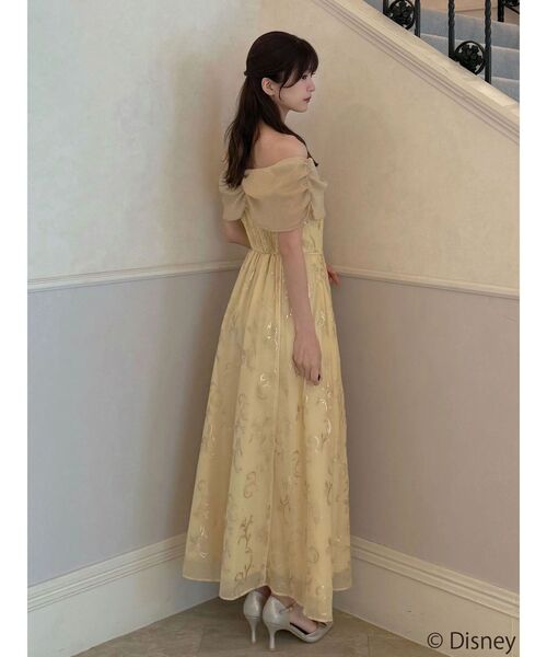 MERCURYDUO(マーキュリーデュオ)の「【ディズニーコレクション】美女と野獣/ プリントオフショルワンピース(ワンピース・レディース・イエロー・MEDIUM/SMALL)」の15枚目の写真