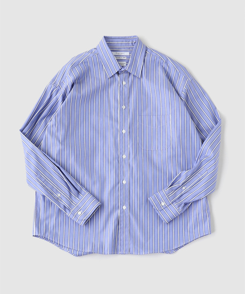 JOURNAL STANDARD(ジャーナルスタンダード)の「THOMAS MASON / トーマスメイソン リラックス フィット シャツ(シャツ/ブラウス・メンズ・ブルー系その他/ブラウン/ホワイト/グレー・SMALL/MEDIUM/LARGE)」の4枚目の写真