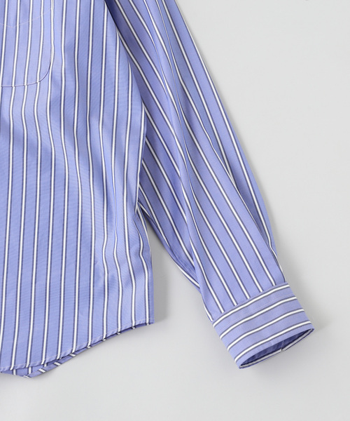 JOURNAL STANDARD(ジャーナルスタンダード)の「THOMAS MASON / トーマスメイソン リラックス フィット シャツ(シャツ/ブラウス・メンズ・ブルー系その他/ブラウン/ホワイト/グレー・SMALL/MEDIUM/LARGE)」の6枚目の写真