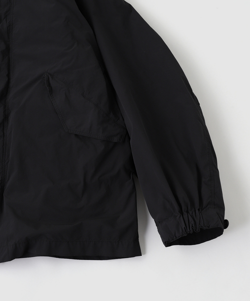 ATON(エイトン)の「ATON(エイトン)AIR WEATHER SHORT MODS COAT(モッズコート・メンズ・ブラウン/キャメル・4/6)」の3枚目の写真
