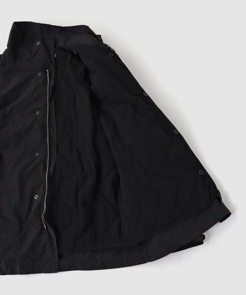 ATON(エイトン)の「ATON(エイトン)AIR WEATHER SHORT MODS COAT(モッズコート・メンズ・ブラウン/キャメル・4/6)」の4枚目の写真