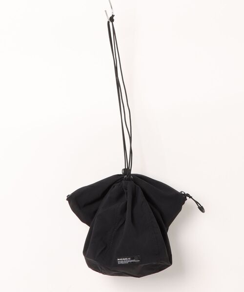 MAKAVELIC(マキャベリック)の「【62】【MAKAVELIC】【Buzz Hooded Kinchaku】(ショルダーバッグ・メンズ・ダークネイビー・ONESIZE)」の1枚目の写真
