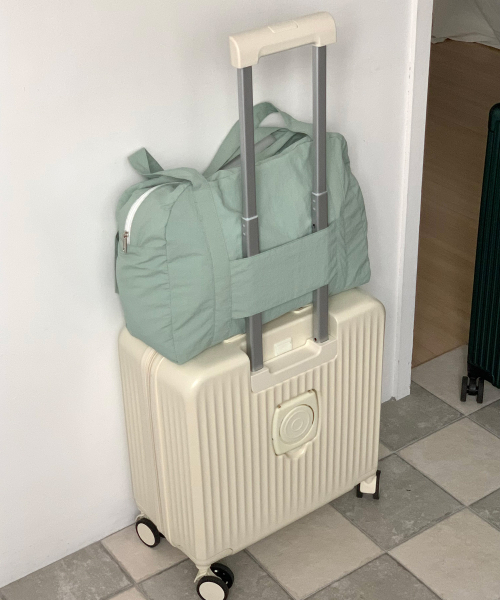 OLIVET(オリベ)の「Archive multi boston bag (mint)_スーツケース トラベル サブバッグ ボストンバッグ(ボストンバッグ・レディース・その他・FREE)」の2枚目の写真