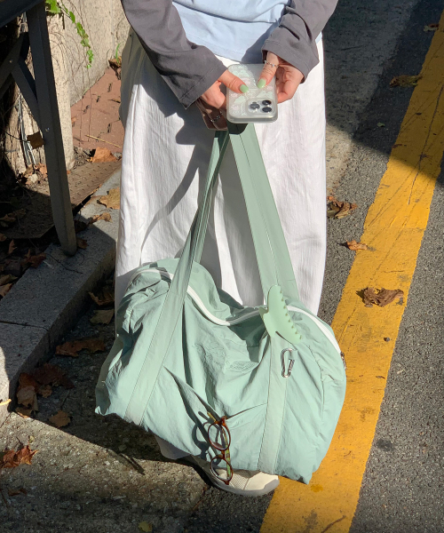 OLIVET(オリベ)の「Archive multi boston bag (mint)_スーツケース トラベル サブバッグ ボストンバッグ(ボストンバッグ・レディース・その他・FREE)」の3枚目の写真