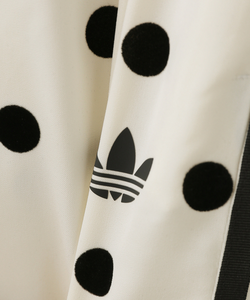 adidas Originals(アディダスオリジナルス)の「adidas originals / アディダス オリジナルス SATIN POLKADOTS WIDE LEG PANTS(その他パンツ・レディース・ブラック/アイボリー・MEDIUM)」の11枚目の写真
