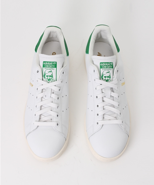adidas Originals（アディダスオリジナルス）の「adidas Originals / スタンスミス [STAN SMITH] S75074（スニーカー・メンズ・ホワイト系その他/ホワイト×グリーン・28/26/27/29）」の8枚目の写真
