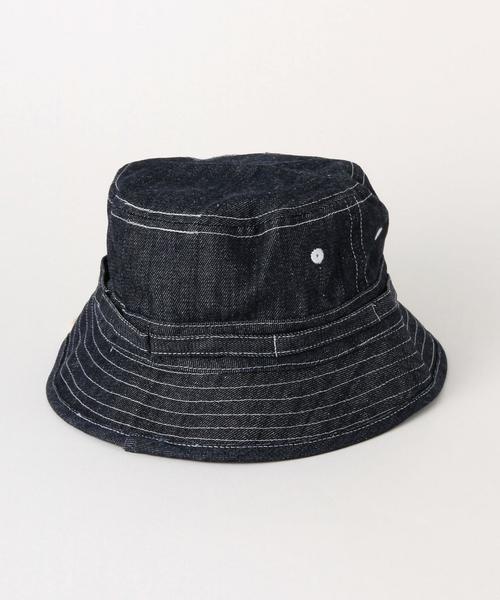 green label relaxing（グリーンレーベルリラクシング）の「【KIDS】LEE(リー) デニムハット NV（ハット・キッズ・ネイビー・52cm/54cm）」の3枚目の写真