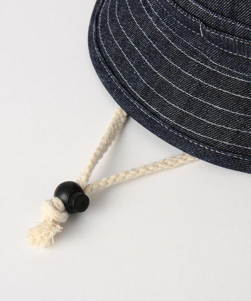 green label relaxing（グリーンレーベルリラクシング）の「【KIDS】LEE(リー) デニムハット NV（ハット・キッズ・ネイビー・52cm/54cm）」の4枚目の写真