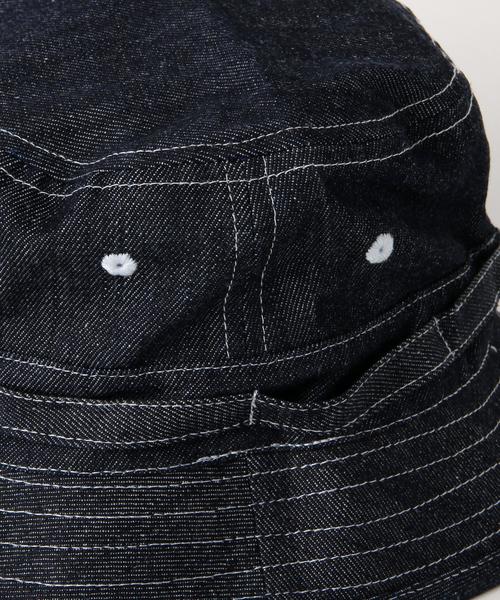 green label relaxing（グリーンレーベルリラクシング）の「【KIDS】LEE(リー) デニムハット NV（ハット・キッズ・ネイビー・52cm/54cm）」の6枚目の写真