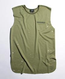 HALFMAN | ＜HALFMAN＞ MILL DAMAGE TANK/タンクトップ◆(タンクトップ)