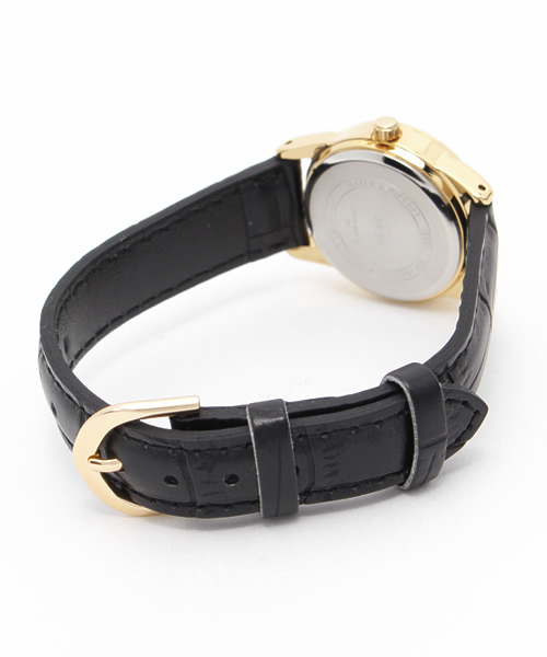 CASIO(カシオ)の「【CASIO/カシオ】 AnalogLeather(アナログ腕時計・レディース・ブラック・FREE)」の2枚目の写真