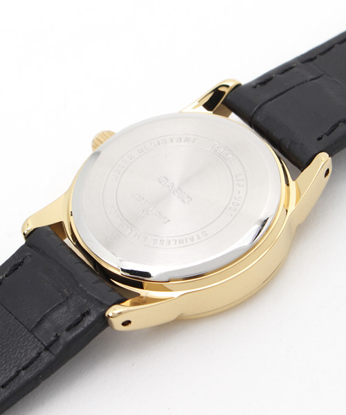 CASIO(カシオ)の「【CASIO/カシオ】 AnalogLeather(アナログ腕時計・レディース・ブラック・FREE)」の4枚目の写真