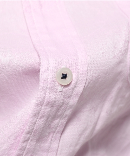MEN'S BIGI(メンズビギ)の「7分袖シャツ(ペイズリー柄)/JAPAN MADE(日本製)(シャツ/ブラウス・メンズ・ホワイト/ピンク/ブルー・S/L/M)」の10枚目の写真