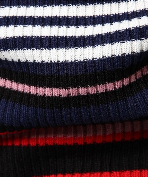 WEGO（ウィゴー）の「WEGO/リブハイネックニット（ニット/セーター・レディース・ピンク/ワイン/その他1/その他2/杢グレー/ダークオレンジ/ダークグリーン/オフホワイト/ブラック・FREE）」の21枚目の写真