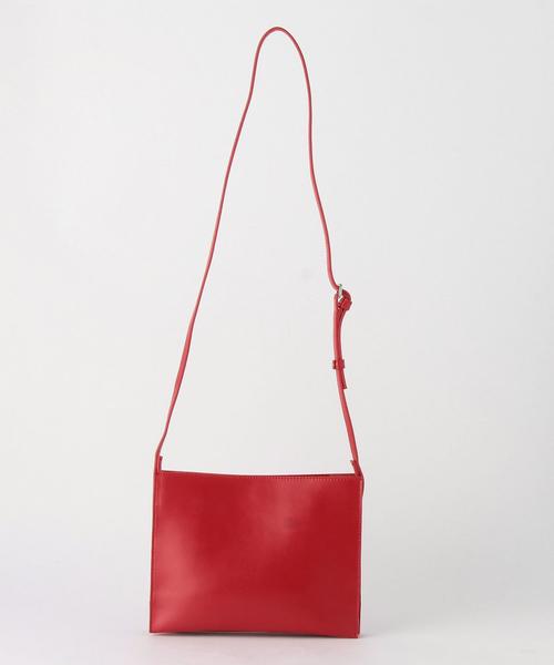 Another Edition（アナザーエディション）の「YAHKIスクエアショルダーバッグ/YAHKI SQ SHLD（ショルダーバッグ・レディース・ブラック/レッド・FREE）」の5枚目の写真