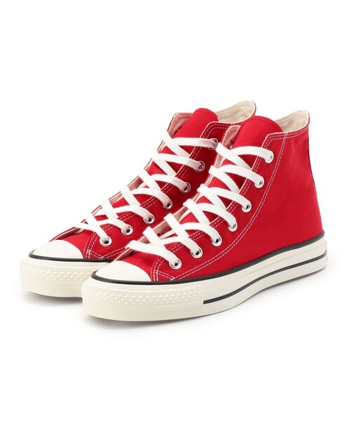 SHIPS（シップス）の「CONVERSE:CANVAS ALLSTAR J HI（スニーカー・レディース・ナチュラル/ブラック/レッド・40/35/55/50/45）」の3枚目の写真