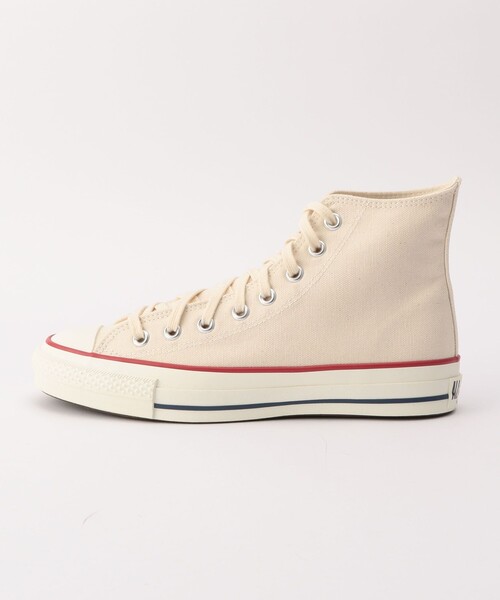 SHIPS（シップス）の「CONVERSE:CANVAS ALLSTAR J HI（スニーカー・レディース・ナチュラル/ブラック/レッド・40/35/55/50/45）」の5枚目の写真