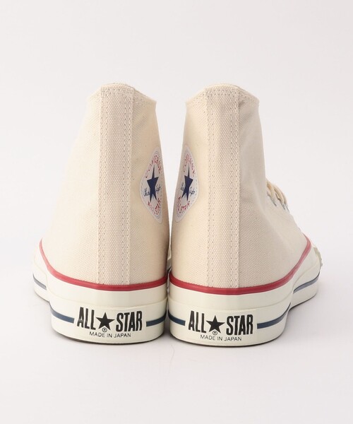 SHIPS（シップス）の「CONVERSE:CANVAS ALLSTAR J HI（スニーカー・レディース・ナチュラル/ブラック/レッド・40/35/55/50/45）」の8枚目の写真