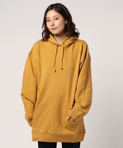 MANGROVE（マングローブ）の「スタンダードカジュアルスウェットパーカー（パーカー・レディース・ダークネイビー/パープル/ネイビー/アイボリー/ブラック/インディゴブルー/グリーン/オフホワイト/ワイン/ピンク/ライトブルー/グレー/マスタード/ホワイト/ベージュ/ライトグレー/チャコールグレー・LARGE/MEDIUM/SMALL）」の15枚目の写真