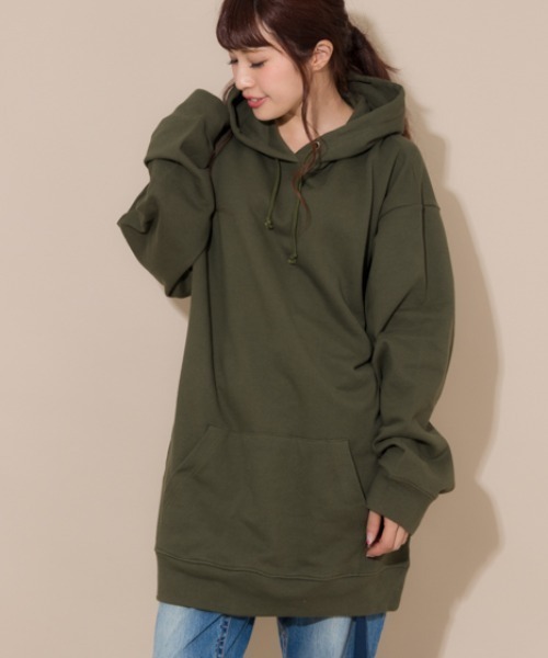 MANGROVE（マングローブ）の「スタンダードカジュアルスウェットパーカー（パーカー・レディース・ダークネイビー/パープル/ネイビー/アイボリー/ブラック/インディゴブルー/グリーン/オフホワイト/ワイン/ピンク/ライトブルー/グレー/マスタード/ホワイト/ベージュ/ライトグレー/チャコールグレー・LARGE/MEDIUM/SMALL）」の9枚目の写真