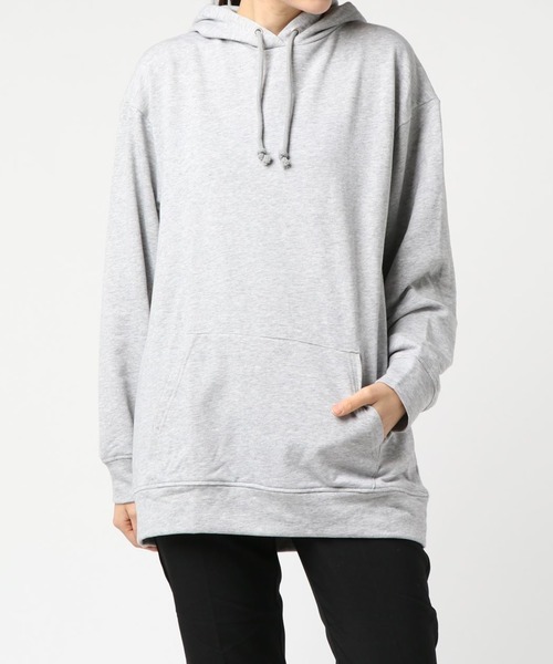 MANGROVE（マングローブ）の「スタンダードカジュアルスウェットパーカー（パーカー・レディース・ダークネイビー/パープル/ネイビー/アイボリー/ブラック/インディゴブルー/グリーン/オフホワイト/ワイン/ピンク/ライトブルー/グレー/マスタード/ホワイト/ベージュ/ライトグレー/チャコールグレー・LARGE/MEDIUM/SMALL）」の7枚目の写真