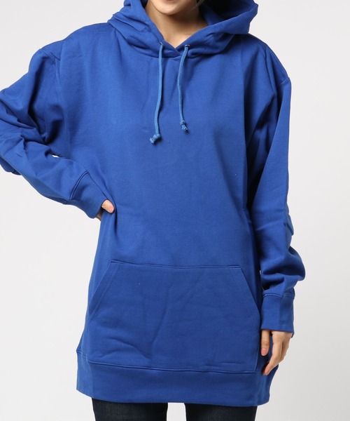 MANGROVE（マングローブ）の「スタンダードカジュアルスウェットパーカー（パーカー・レディース・ダークネイビー/パープル/ネイビー/アイボリー/ブラック/インディゴブルー/グリーン/オフホワイト/ワイン/ピンク/ライトブルー/グレー/マスタード/ホワイト/ベージュ/ライトグレー/チャコールグレー・LARGE/MEDIUM/SMALL）」の10枚目の写真