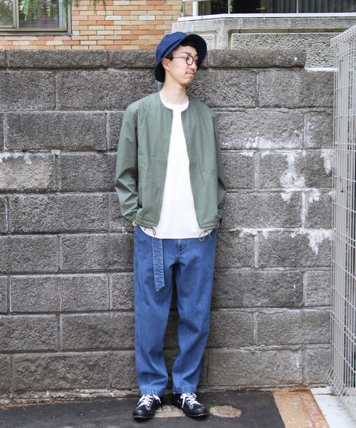 coen（コーエン）の「デニムワイドテーパードベルテッドパンツ（デニムパンツ・メンズ・コバルトブルー・X-LARGE/SMALL/LARGE/MEDIUM）」の20枚目の写真